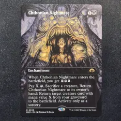 Chthonian Nightmare - Borderless - Modern Horizons 3 (MTG) - Image 1