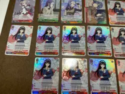 Weiss Schwarz Azur Lane Z23 Saekano Utaha SR Super Rare Holo Card - 22x - Image 5