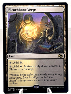 Bleachbone Verge 0250- Aetherdrift (DFT) Regular Rare Magic MTG NM - Image 1
