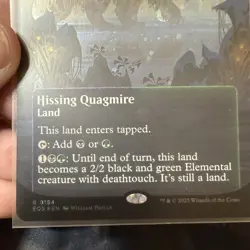 Hissing Quagmire (0154) (Borderless) (Galaxy Foil) - Edge of Eternities: Stellar - Image 3