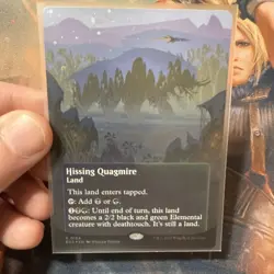 Hissing Quagmire (0154) (Borderless) (Galaxy Foil) - Edge of Eternities: Stellar - Image 4