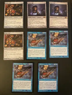 Magic The Gathering - Stuffy Doll Capsize Lot Of 8 Cards Tempest - Image 1