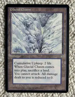 MTG - Glacial Chasm - Ice Age - Image 1