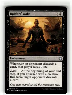 RAIDERS' WAKE THE LIST #116 THE LIST(NM+)(MTG) - Image 1