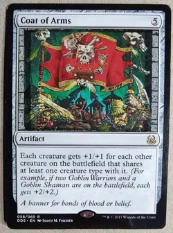 Coat of Arms - DD: Mind vs. Might (DDS) - Rare Regular -MP- Free Ship - Image 1