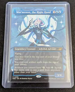 MTG - Mm'menon, the Right Hand BORDERLESS - Edge of Eternities - Pack Fresh!! - Image 2