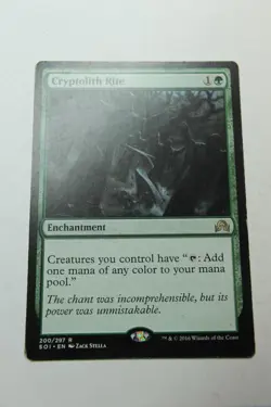 MTG Cryptolith Rite x1- -Shadows over Innistrad-Mod/Hvy Play - Image 1
