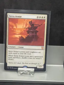 Serra Avatar X1 LP Commander 2018 Magic the Gathering - Image 1