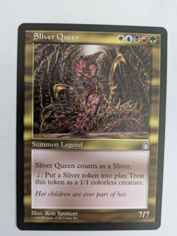Silver Queen Stronghold MTG NM Free shipping - Image 1