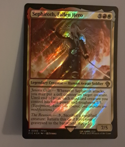 Sephiroth Fallen Hero Surge FOIL NM/M FINAL FANTASY Magic the Gathering MTG - Image 1