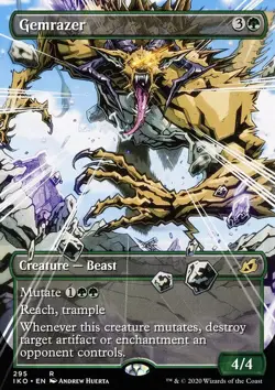 MTG Magic the Gathering Gemrazer (295/403) Ikoria Lair of Behemoths NM - Image 1