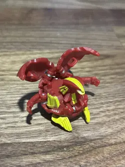 BAKUGAN Pyrus RUBANOID 750G Gundalian Invaders Spin Master/Sega Toys Rare - Image 3