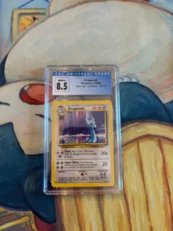 Dragonair Pokemon Card 1999 Base Set Unlimited 18/102 CGC 8.5 - Image 3