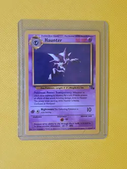 Pokemon TCG Haunter Fossil Set, Unlimited Rare Non-Holo Card 21/62 - Image 5