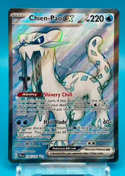 Chien-Pao Ex - Paldea Evolved #236 - Near Mint Ultra Rare Holo Pokemon Card TCG - Image 1