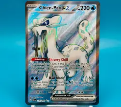 Chien-Pao Ex - Paldea Evolved #236 - Near Mint Ultra Rare Holo Pokemon Card TCG - Image 2