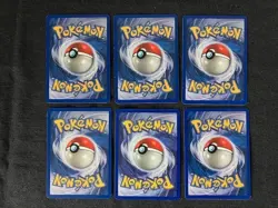 Eevee Tail Wag/Quick Attack 50 HP Pokemon Jungle TCG Card 51/64 - Lot of 6 - Image 4