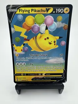 Flying Pikachu V 006/025 - Celebrations - Holo Ultra Rare Pokemon Card NM - Image 1