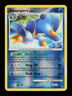 Swampert 12/147 Reverse Holo Rare Supreme Victors Pokemon Card - Image 1
