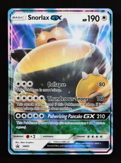 Snorlax GX SM05 Promo SM Promos Pokemon Card - Image 1