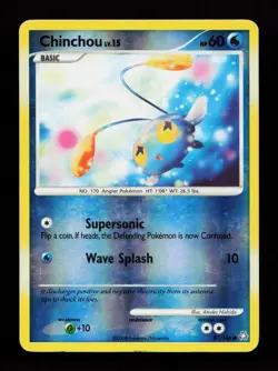 Chinchou 87/146 Common Legends Awakened Reverse Holo Pokemon Card - Image 1