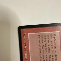 Falling Star X1 Mtg English Legends Nm (Nm-U See Pics) - Image 3