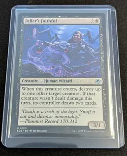 MTG - x2 Faller's Faithful - Edge of Eternities - Pack Fresh!! - Image 2