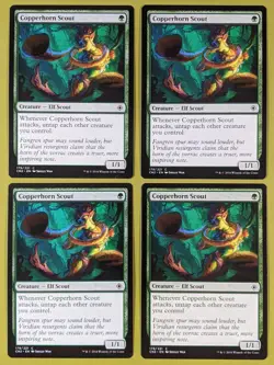 Copperhorn Scout x4 Conspiracy: Take the Crown 4x Magic the Gathering MTG - Image 1