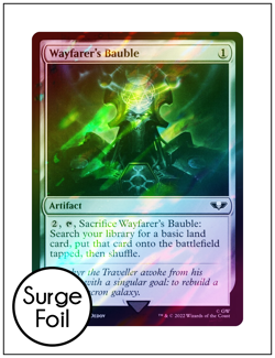 1x Wayfarer's Bauble 262, Surge Foil, Warhammer 40K, Magic MTG NM - Image 1