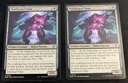 MTG - x2 Voidforged Titan - Edge of Eternities - Pack Fresh!! - Image 1