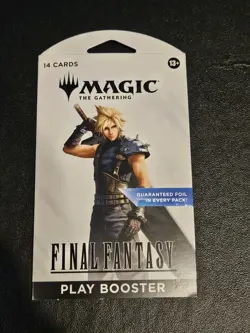 MTG Final Fantasy Play Booster Pack Magic the Gathering Card Game - Image 1