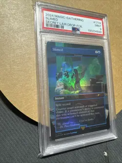 SLIMED SECRET LAIR DROP FOIL PSA 9 2024 MAGIC THE GATHERING #1774 MINT MTG - Image 1