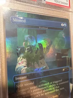 SLIMED SECRET LAIR DROP FOIL PSA 9 2024 MAGIC THE GATHERING #1774 MINT MTG - Image 4