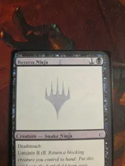 REVERSE NINJA!! Unknown Event Playtest Card MTG Gencon 2025 Rare Magic - Image 3