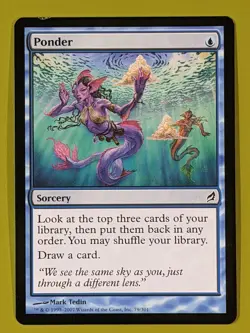 Ponder x1 Lorwyn 1x Magic the Gathering MTG - Image 1