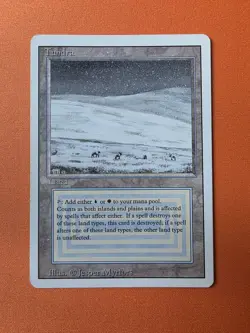 Tundra (Revised Edition) - Magic the Gathering (MtG) - LP - Image 1