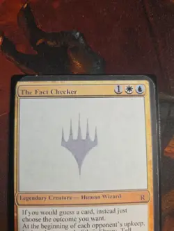 The Fact Checker Unknown Event Playtest Card MTG Gencon 2025 Rare Magic - Image 2