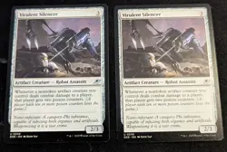 MTG - x2 Virulent Silencer - Edge of Eternities - Pack Fresh!! - Image 1