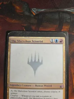 The Marvelous ScientistUnknown Event Playtest Card MTG Gencon 2025 Rare Magic - Image 3