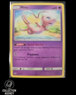 Pokemon TCG Mew 76/214 Unbroken Bonds Non-Holo Card Mint Condition - Image 1