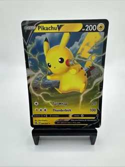 Pokemon TCG Pikachu V 086/264 Swsh08: Fusion Strike Holo NM/M - Image 1