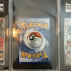 POKEMON BLACK STAR PROMOS #SWSH075 SPECIAL DELIVERY CHARIZARD SGC 9.5 Extras - Image 2