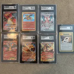 POKEMON BLACK STAR PROMOS #SWSH075 SPECIAL DELIVERY CHARIZARD SGC 9.5 Extras - Image 3