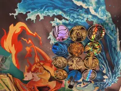 Lot of 12x Official Pokemon TCG Coins (No Duplicates) - Image 3