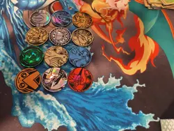 Lot of 12x Official Pokemon TCG Coins (No Duplicates) - Image 3
