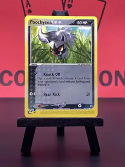Poochyena 64/109 Ruby and Sapphire Pokemon TCG Regular Common 2003 NM - Image 2