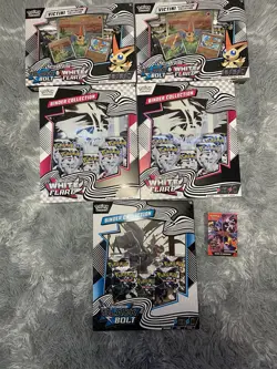 Pokemon Black Bolt Sealed Bundle Lot, Unova Victini Collection And Binder etc! - Image 1