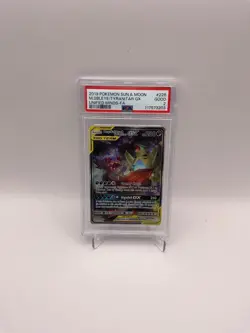 Pokemon Sun & Moon M.Sableeye/Tyranitar GX Unified Minds 102/094 FA PSA 2 - Image 1