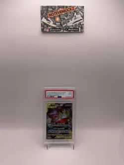 Pokemon Sun & Moon M.Sableeye/Tyranitar GX Unified Minds 102/094 FA PSA 2 - Image 2