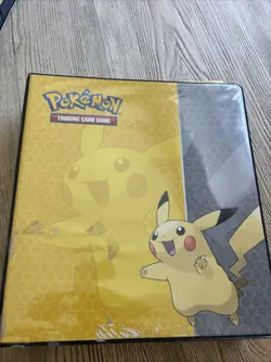 Pokemon Pikachu Binder Full of Cards, 1,200+ Cards + 2 Pikachu Binders Rare - Image 2